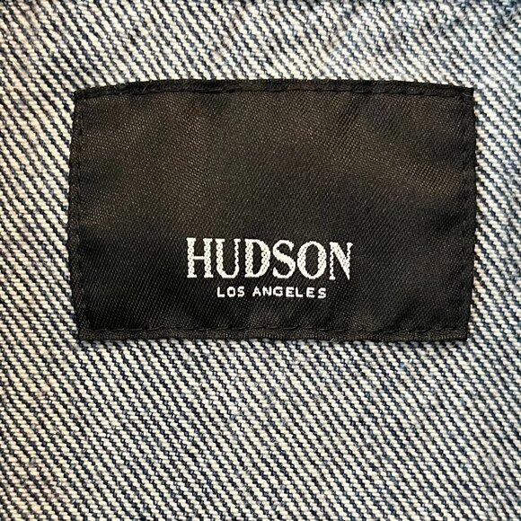Men's Hudson Los Angeles Distressed Denim Jean Jacket - Picture 5 of 5